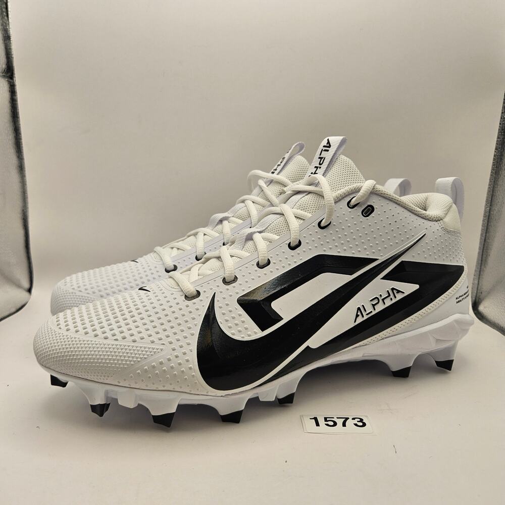 NIKE ALPHA MENACE 4 MEN'S 14 VARSITY AGILITY POWER FOOTBALL CLEATS FZ7703-101